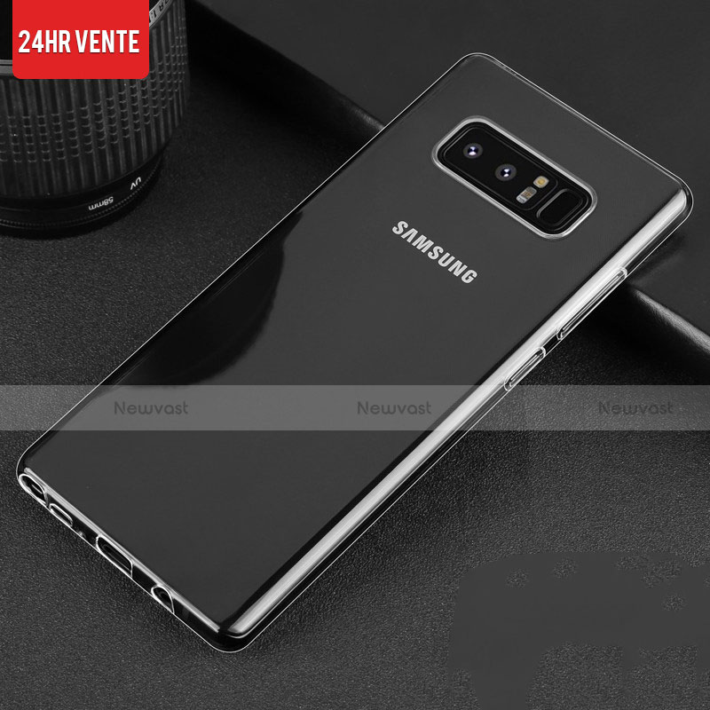 Ultra-thin Transparent TPU Soft Case H03 for Samsung Galaxy Note 8 Duos N950F Clear