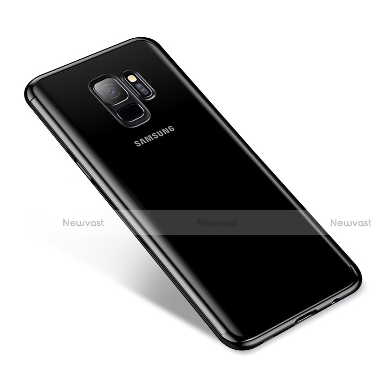 Ultra-thin Transparent TPU Soft Case H03 for Samsung Galaxy S9 Black