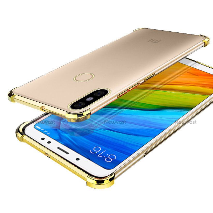Ultra-thin Transparent TPU Soft Case H03 for Xiaomi Mi A2 Gold