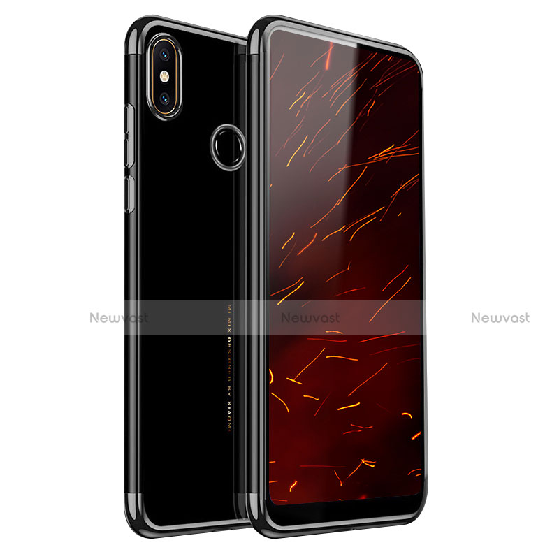 Ultra-thin Transparent TPU Soft Case H03 for Xiaomi Mi Mix 2S Black