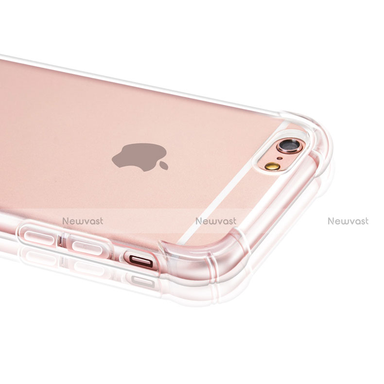 Ultra-thin Transparent TPU Soft Case H04 for Apple iPhone 6S Clear