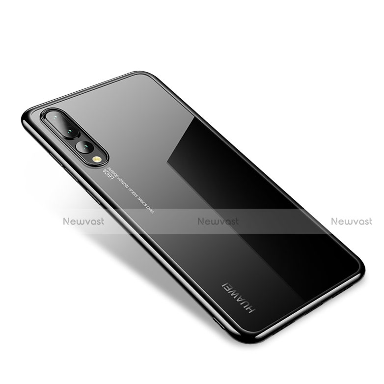 Ultra-thin Transparent TPU Soft Case H04 for Huawei P20 Pro Black