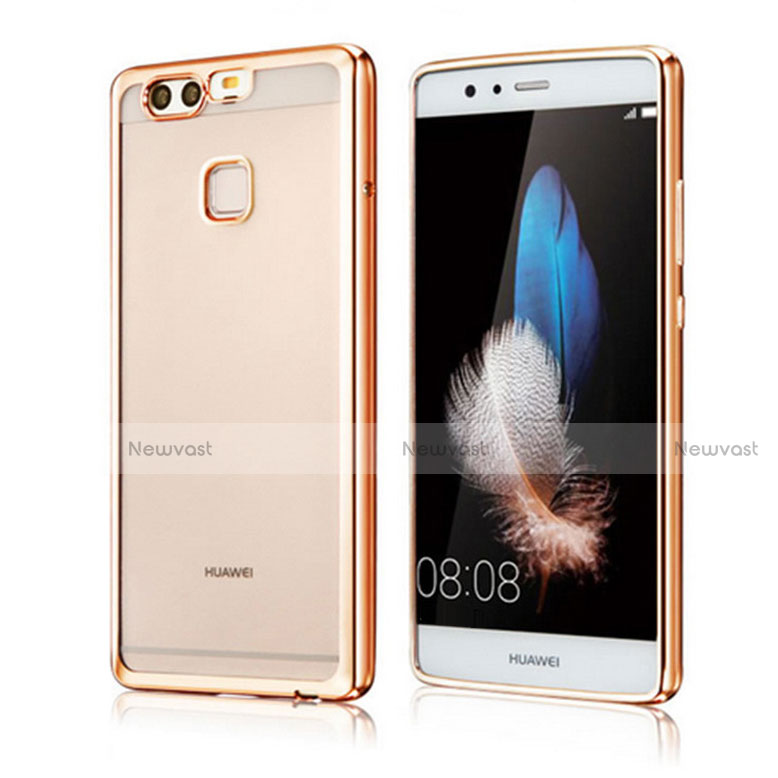 Ultra-thin Transparent TPU Soft Case H04 for Huawei P9 Gold