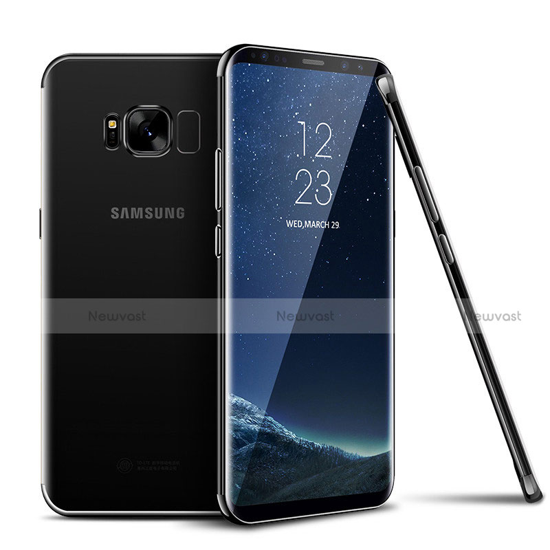 Ultra-thin Transparent TPU Soft Case H04 for Samsung Galaxy S8 Plus Black