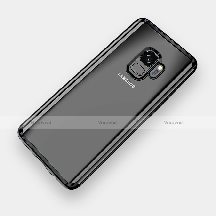 Ultra-thin Transparent TPU Soft Case H04 for Samsung Galaxy S9 Black