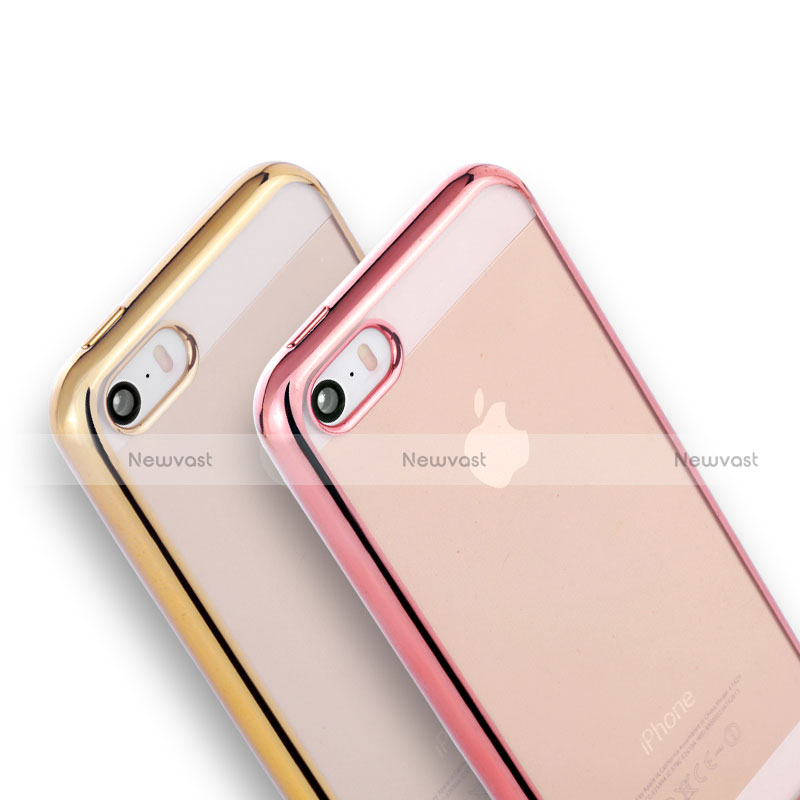 Ultra-thin Transparent TPU Soft Case H05 for Apple iPhone 5