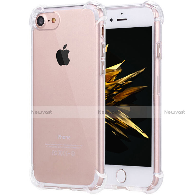 Ultra-thin Transparent TPU Soft Case H05 for Apple iPhone 8 Clear