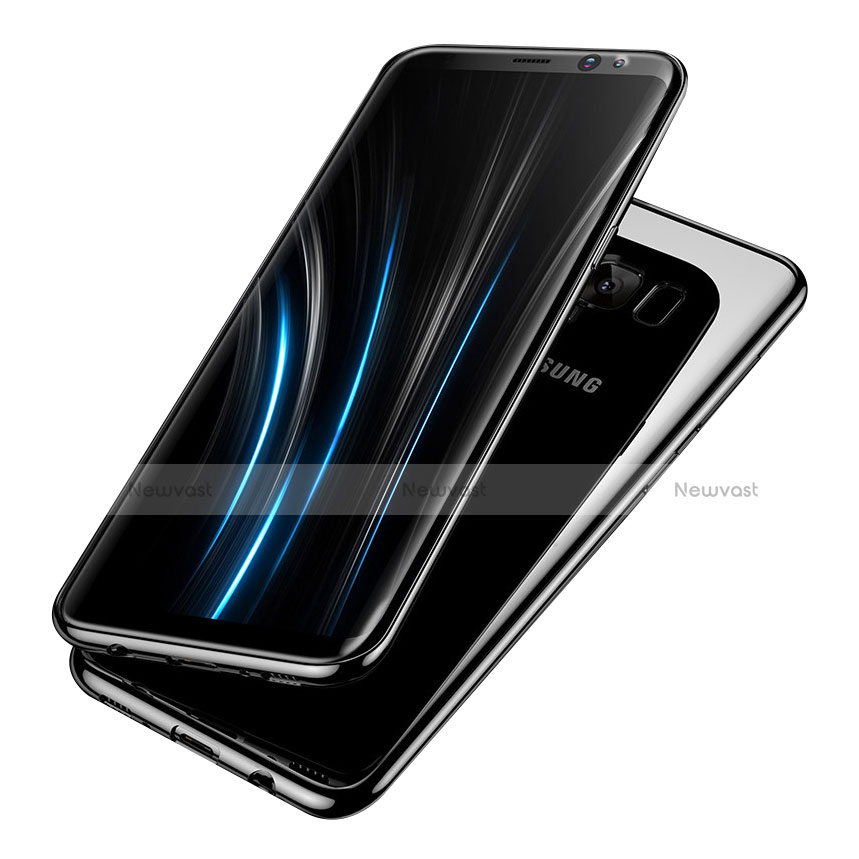 Ultra-thin Transparent TPU Soft Case H06 for Samsung Galaxy S8 Plus Black