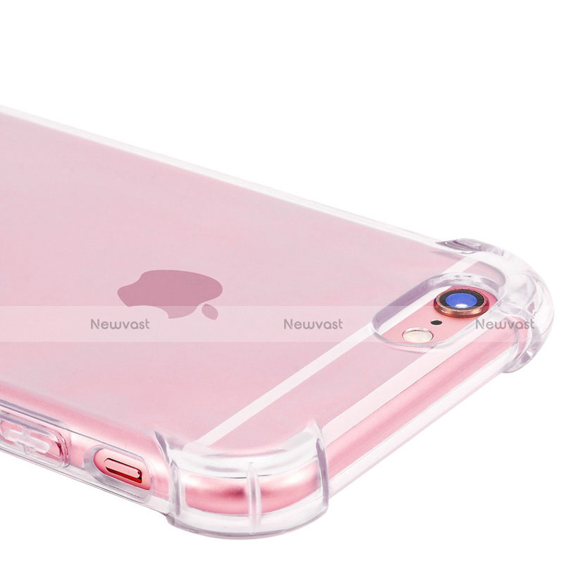 Ultra-thin Transparent TPU Soft Case H07 for Apple iPhone 6 Plus Clear