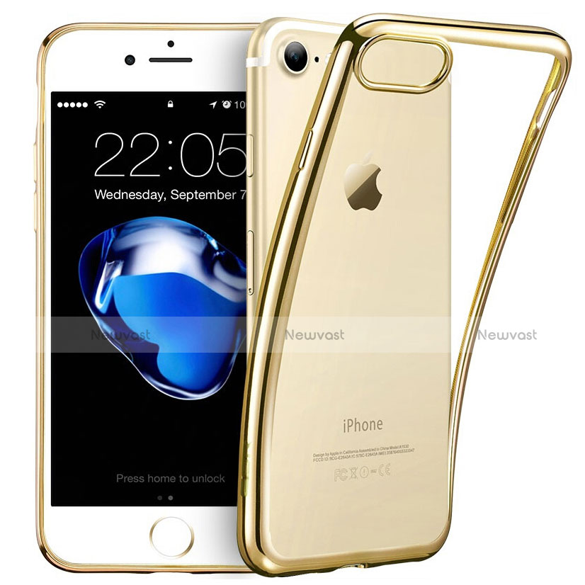 Ultra-thin Transparent TPU Soft Case H07 for Apple iPhone 7 Clear
