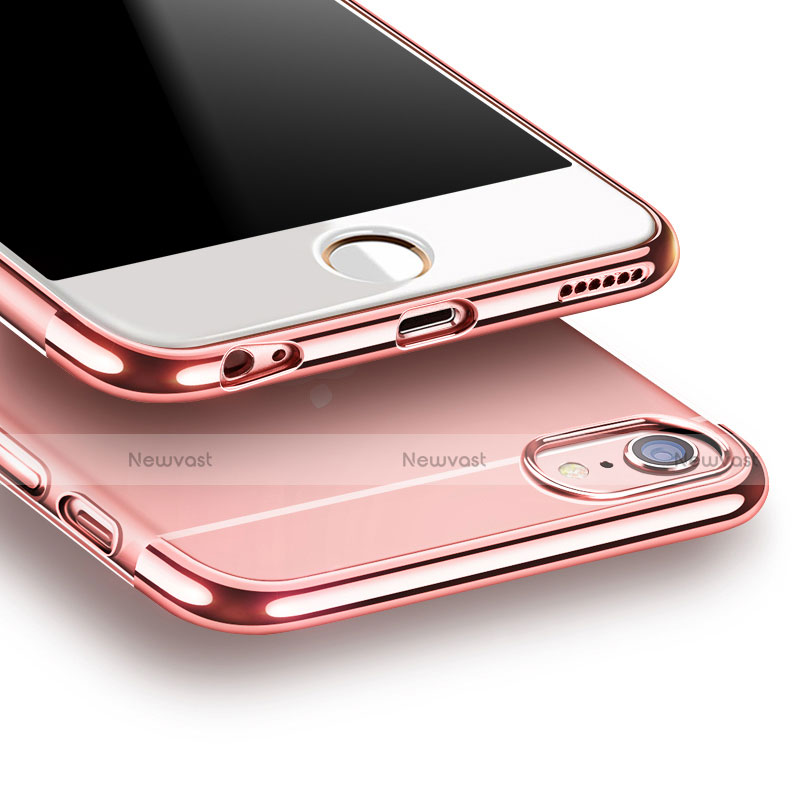 Ultra-thin Transparent TPU Soft Case H15 for Apple iPhone 6 Pink
