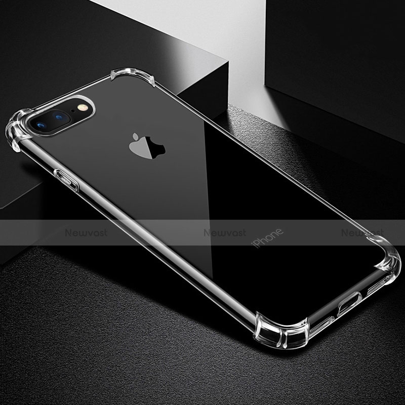 Ultra-thin Transparent TPU Soft Case H21 for Apple iPhone 7 Plus Clear