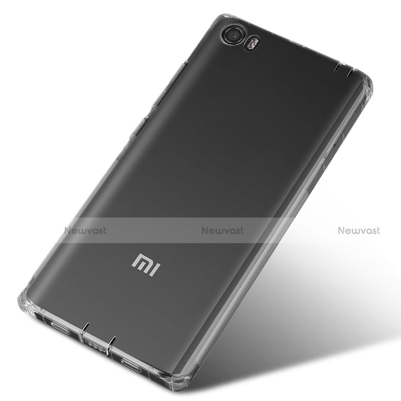 Ultra-thin Transparent TPU Soft Case HT01 for Xiaomi Mi 5 Clear