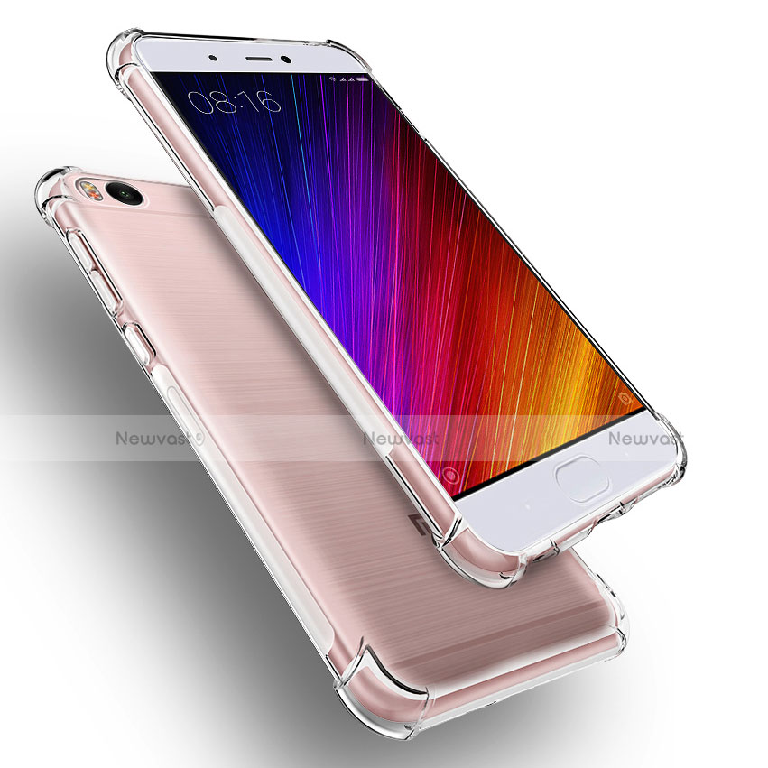 Ultra-thin Transparent TPU Soft Case HT01 for Xiaomi Mi 5S 4G Clear