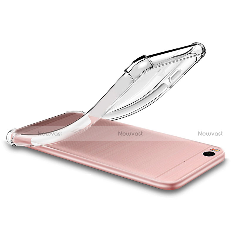 Ultra-thin Transparent TPU Soft Case HT01 for Xiaomi Mi 5S Clear