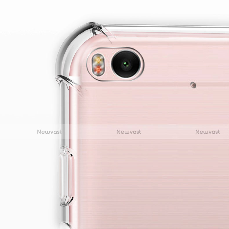 Ultra-thin Transparent TPU Soft Case HT01 for Xiaomi Mi 5S Clear
