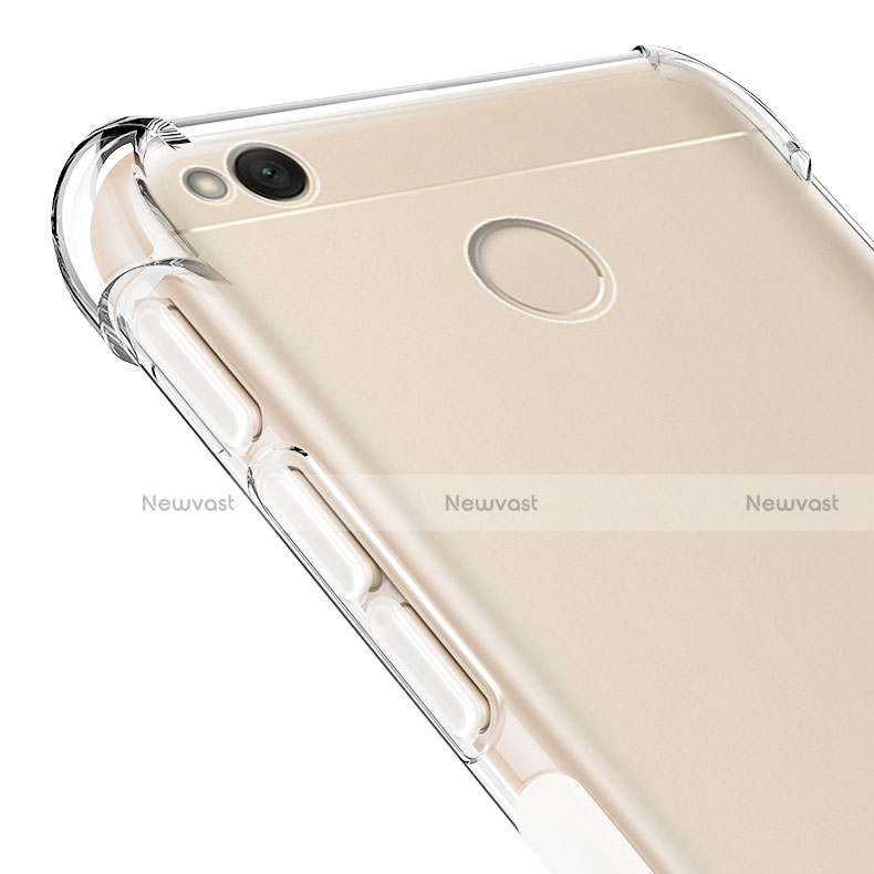 Ultra-thin Transparent TPU Soft Case HT01 for Xiaomi Redmi 4X Clear