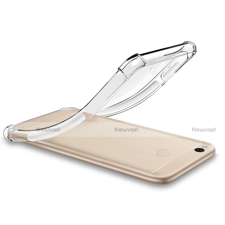 Ultra-thin Transparent TPU Soft Case HT01 for Xiaomi Redmi 4X Clear