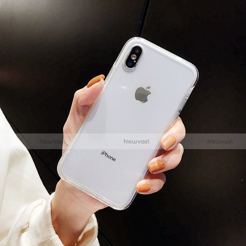 Ultra-thin Transparent TPU Soft Case K01 for Apple iPhone X Clear