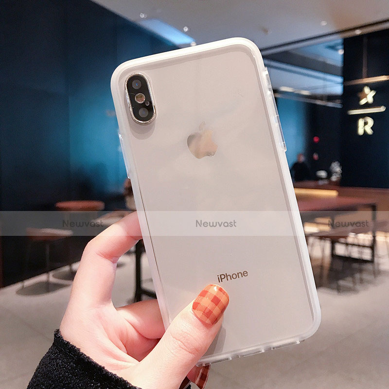 Ultra-thin Transparent TPU Soft Case K01 for Apple iPhone X Clear