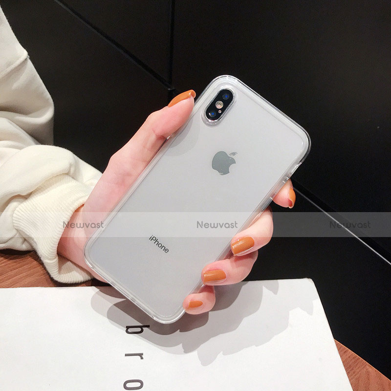 Ultra-thin Transparent TPU Soft Case K01 for Apple iPhone Xs Clear