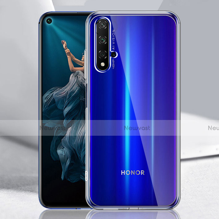 Ultra-thin Transparent TPU Soft Case K01 for Huawei Honor 20S Clear