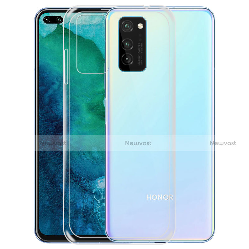 Ultra-thin Transparent TPU Soft Case K01 for Huawei Honor View 30 5G Clear