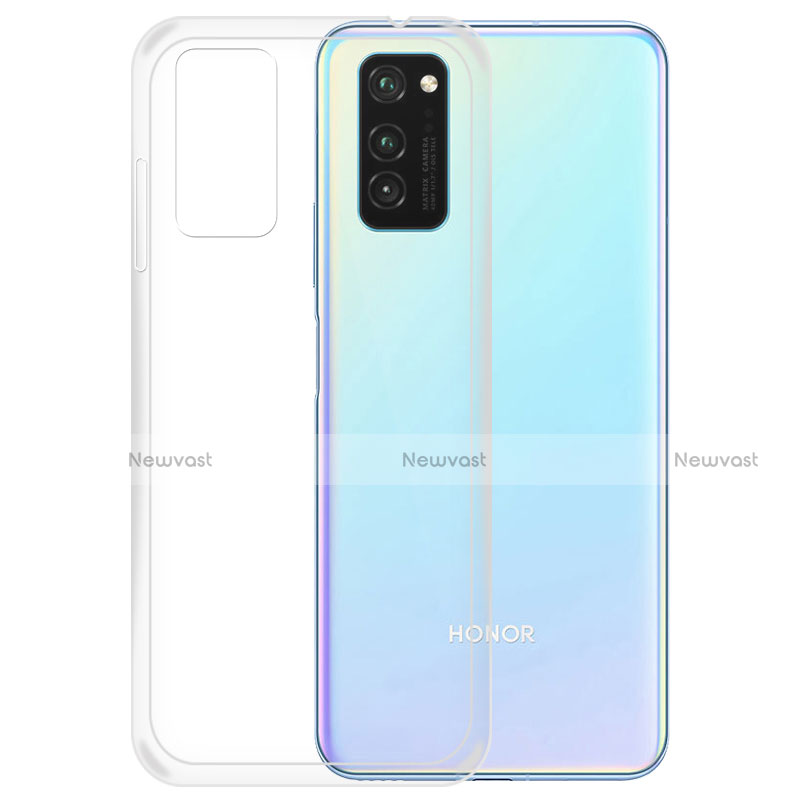 Ultra-thin Transparent TPU Soft Case K01 for Huawei Honor View 30 5G Clear