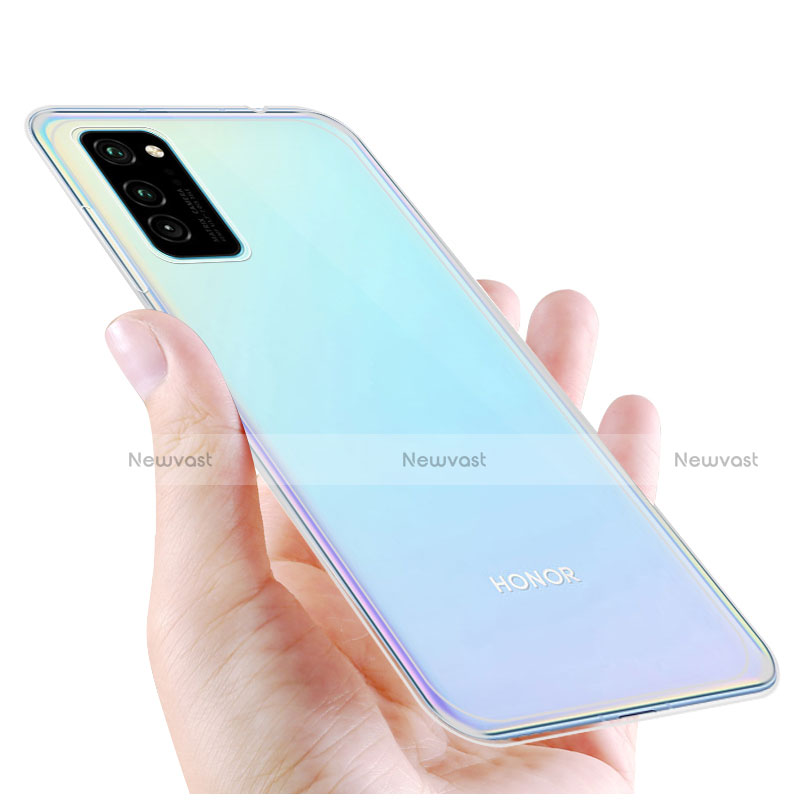 Ultra-thin Transparent TPU Soft Case K01 for Huawei Honor View 30 Pro 5G Clear