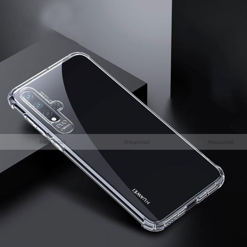 Ultra-thin Transparent TPU Soft Case K01 for Huawei Nova 5 Clear