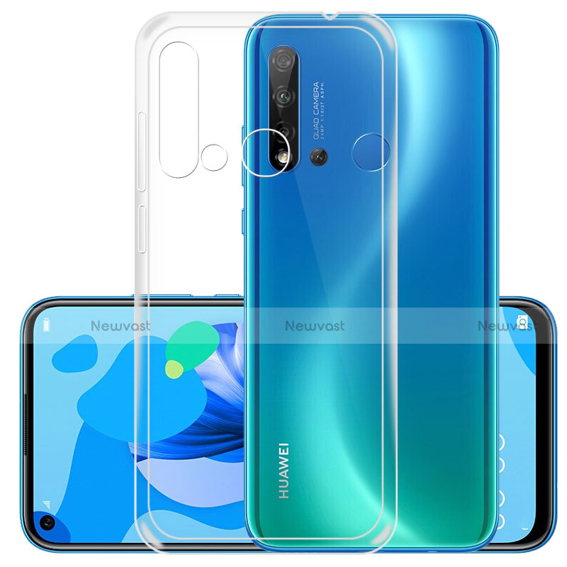 Ultra-thin Transparent TPU Soft Case K01 for Huawei P20 Lite (2019) Clear