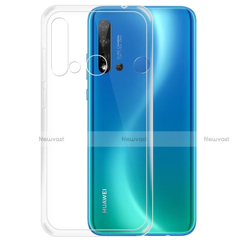 Ultra-thin Transparent TPU Soft Case K01 for Huawei P20 Lite (2019) Clear