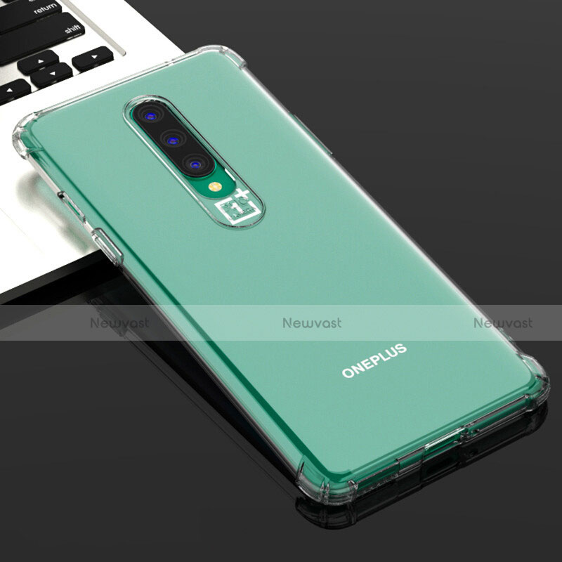 Ultra-thin Transparent TPU Soft Case K01 for OnePlus 8 Clear