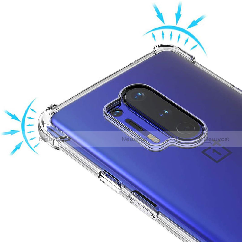 Ultra-thin Transparent TPU Soft Case K01 for OnePlus 8 Pro Clear