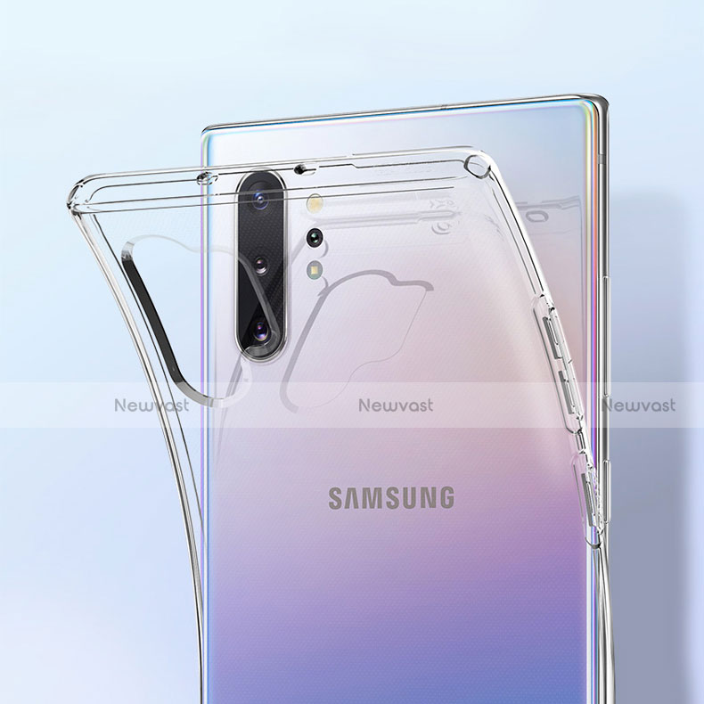 Ultra-thin Transparent TPU Soft Case K01 for Samsung Galaxy Note 10 Plus Clear