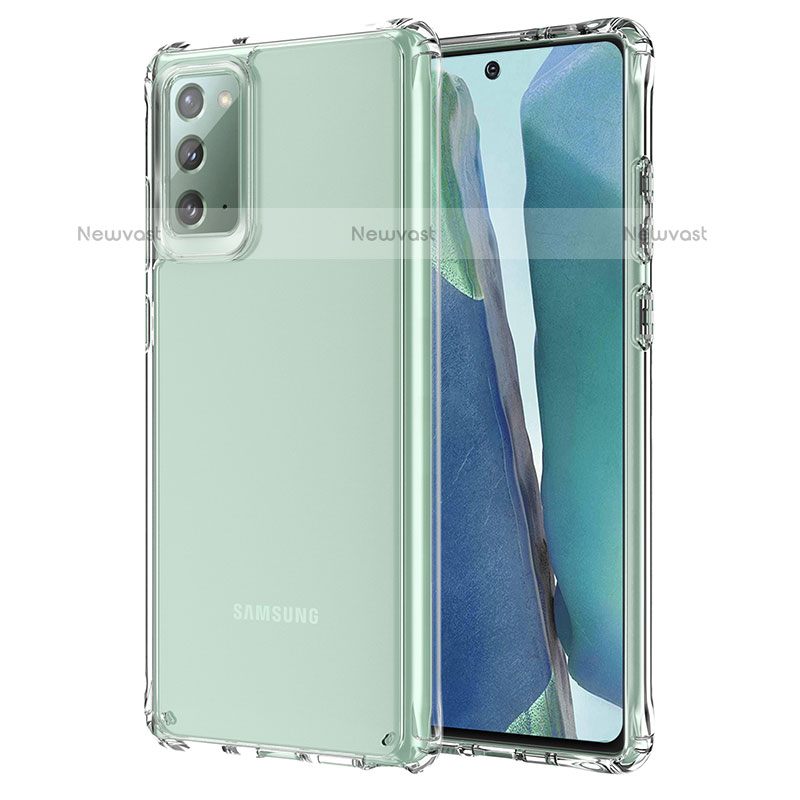 Ultra-thin Transparent TPU Soft Case K01 for Samsung Galaxy Note 20 5G Clear