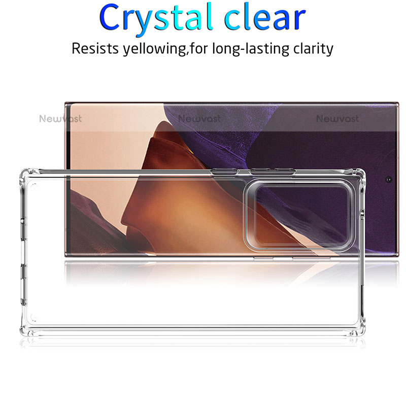 Ultra-thin Transparent TPU Soft Case K01 for Samsung Galaxy Note 20 Ultra 5G Clear