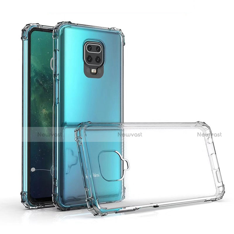 Ultra-thin Transparent TPU Soft Case K01 for Xiaomi Redmi Note 9 Pro Max Clear