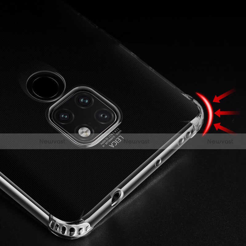 Ultra-thin Transparent TPU Soft Case K02 for Huawei Mate 20 Clear