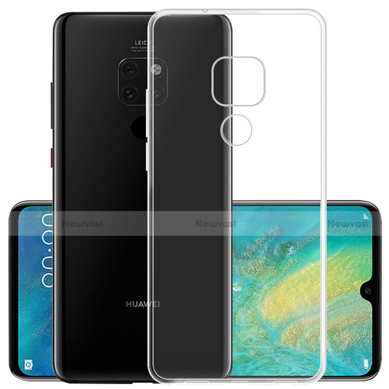 Ultra-thin Transparent TPU Soft Case K02 for Huawei Mate 20 X 5G Clear