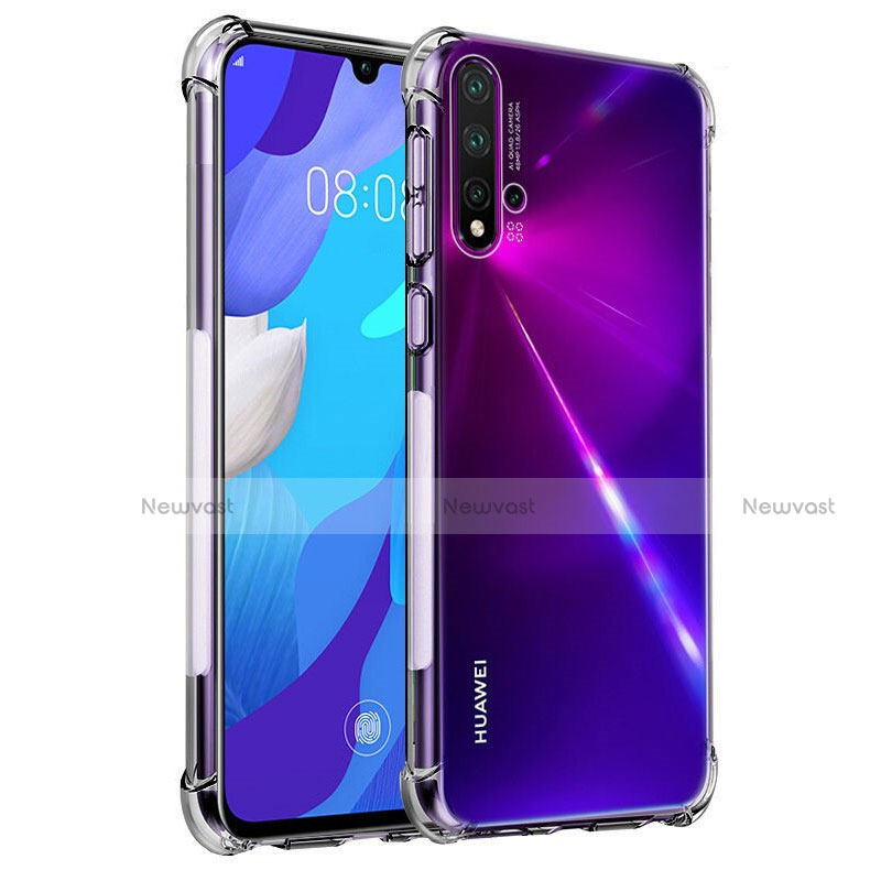 Ultra-thin Transparent TPU Soft Case K02 for Huawei Nova 5 Clear