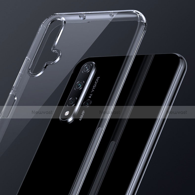 Ultra-thin Transparent TPU Soft Case K02 for Huawei Nova 5T Clear