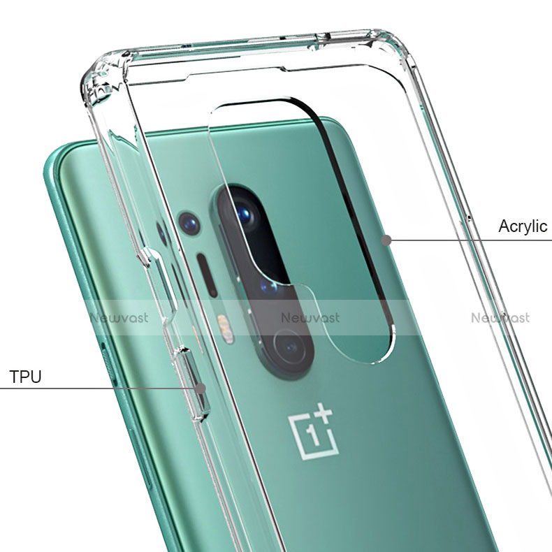 Ultra-thin Transparent TPU Soft Case K02 for OnePlus 8 Pro Clear