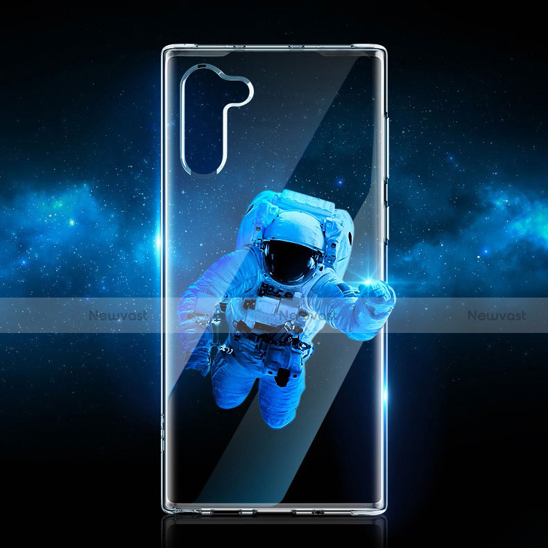 Ultra-thin Transparent TPU Soft Case K02 for Samsung Galaxy Note 10 5G Clear