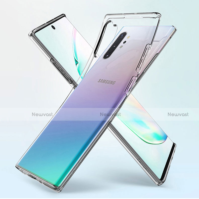 Ultra-thin Transparent TPU Soft Case K02 for Samsung Galaxy Note 10 Plus 5G Clear