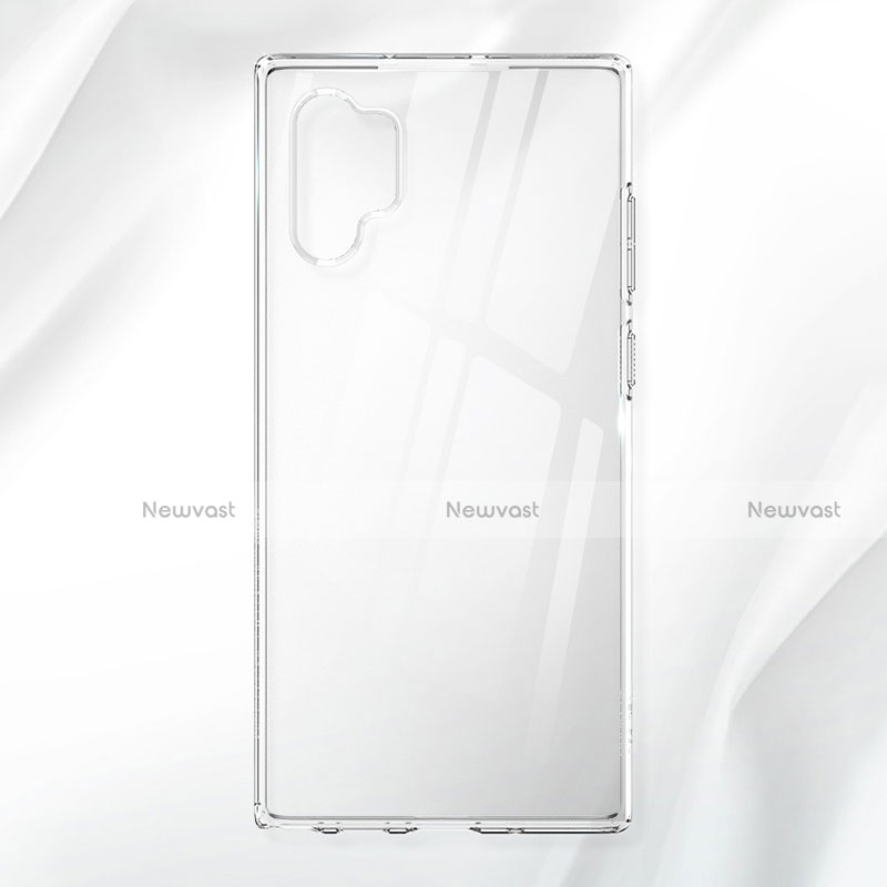 Ultra-thin Transparent TPU Soft Case K02 for Samsung Galaxy Note 10 Plus 5G Clear