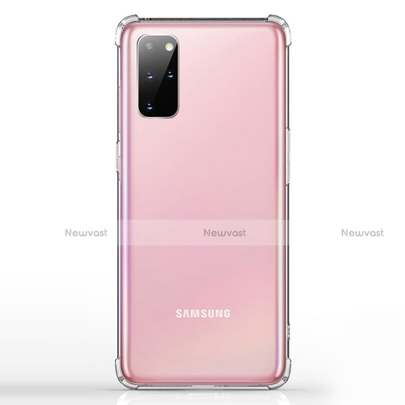 Ultra-thin Transparent TPU Soft Case K02 for Samsung Galaxy S20 Plus 5G Clear