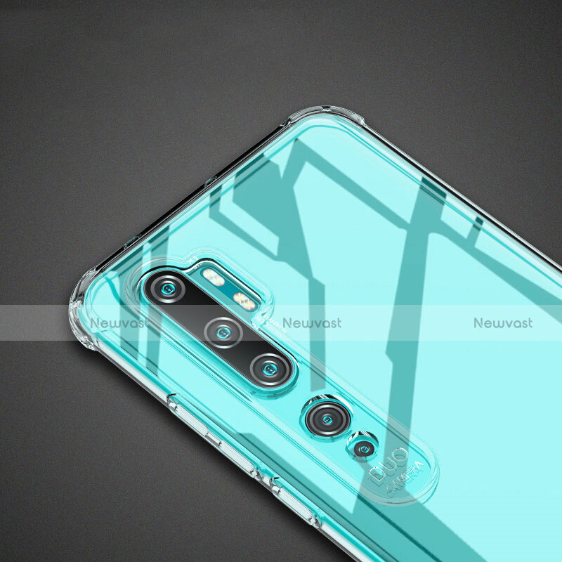 Ultra-thin Transparent TPU Soft Case K02 for Xiaomi Mi Note 10 Clear