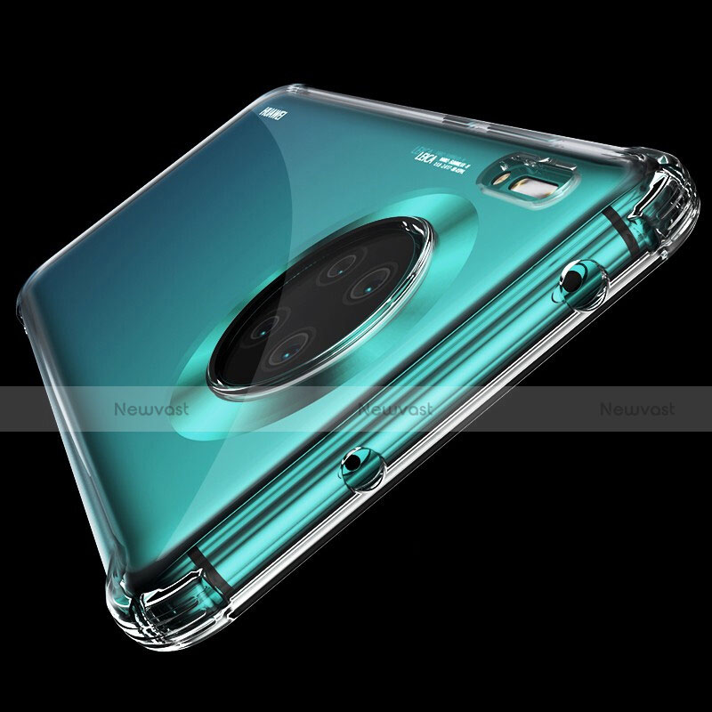 Ultra-thin Transparent TPU Soft Case K03 for Huawei Mate 30 Clear