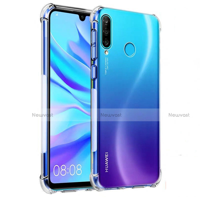 Ultra-thin Transparent TPU Soft Case K03 for Huawei Nova 4e Clear